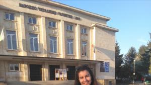 Ученичка от Хуманитарната гимназия е на второ място в Национален