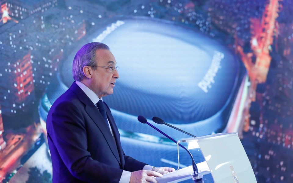Президентът на Реал Мадрид Флорентино Перес обеща нови трофеи. След