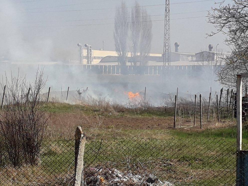  пожар Каспичан 