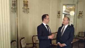 посланик Ерик Рубин САЩ кмет Добрич Йордан Йорданов