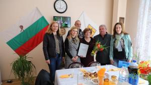 Народните представители от ГЕРБ поздравиха председателя на пенсионерски клуб в