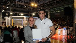 Наталия Кръстева поздрави участниците в Ruse Fight Night