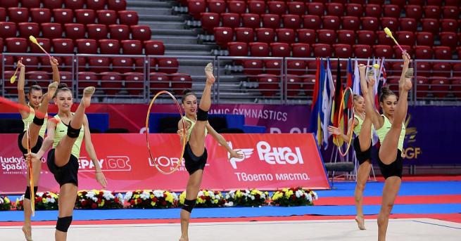 Фантастичният ансамбъл на България по художествена гимнастика предизвика истински фурор