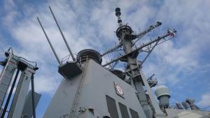 Американският боен кораб Рос във Варна