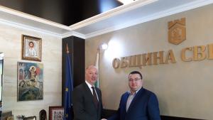 Министърът на транспорта Росен Желязков посети Свищов