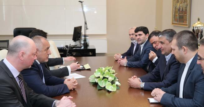 Министър-председателят Бойко Борисов се срещна с министъра на пътищата и
