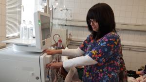 Петя Купенова началник Отделение по хемодиализа