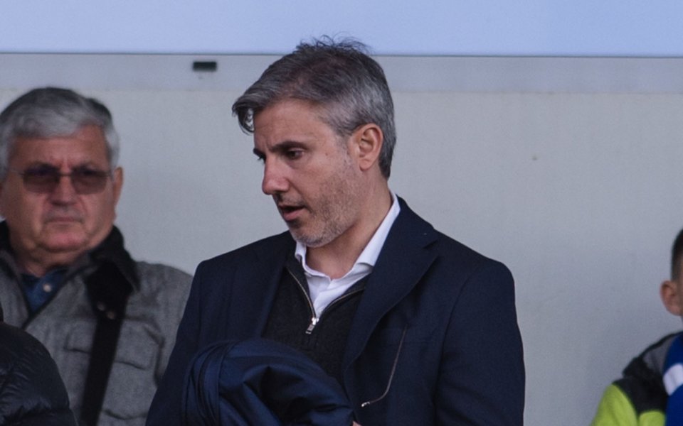 Изпълнителният директор на Левски Павел Колев не беше доволен от