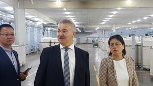 Посещение в Китай