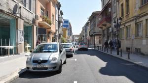 обновената улица Христо Г Данов в Пловдив