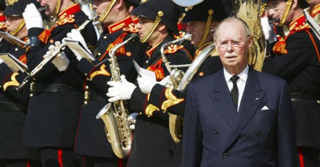 На 98 годишна възраст почина великият херцог на Люксембург Жан управлявал