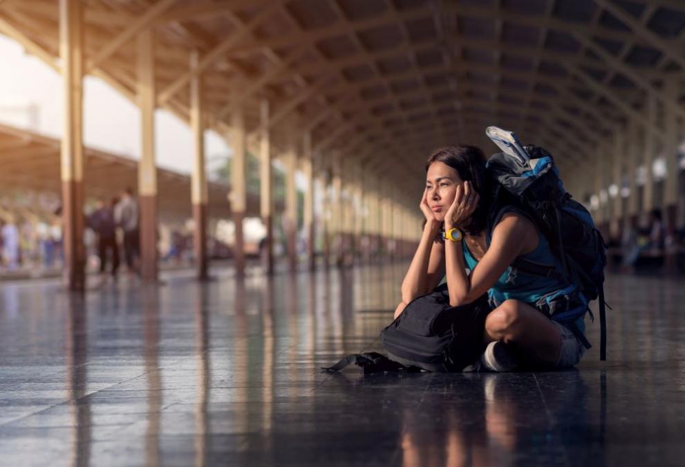  пътешестване куфар момиче горест 