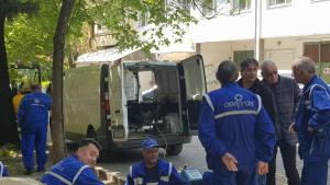 спукана газопроводна тръба