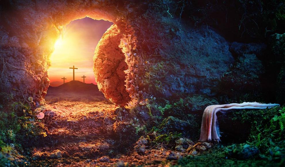 Великден Възкресение Христово кръст