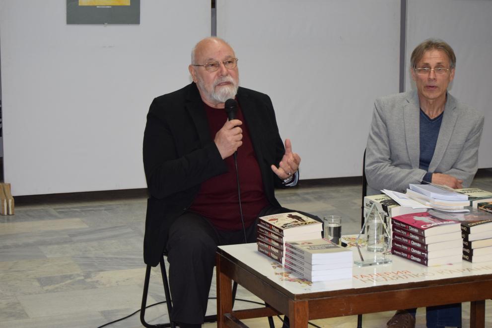 В Световния ден на книгата писателят Владимир Зарев гостува в Горна Оряховица