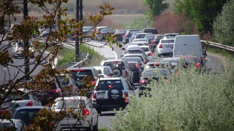 коли трафик задръстване