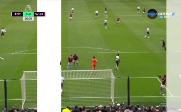 Тотнъм и Уест Хем не успяха да си вкарат гол