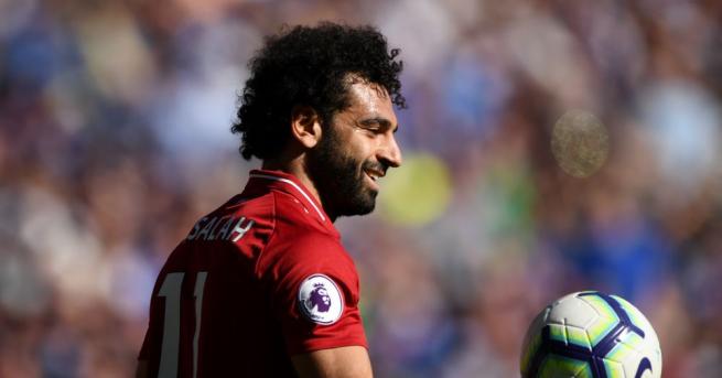 Звездата на Ливърпул Мохамед Салах показа че има убийствен шут