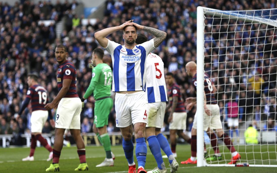 Отборът на Брайтън сложи край на своята поредица от 735