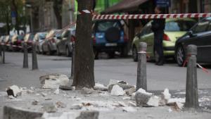 фасада отломки