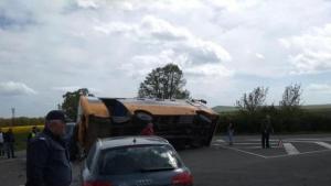 катастрофа училищен автобус