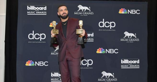 Рапърът Дрейк спечели наградата сп Билборд за изпълнител на годината