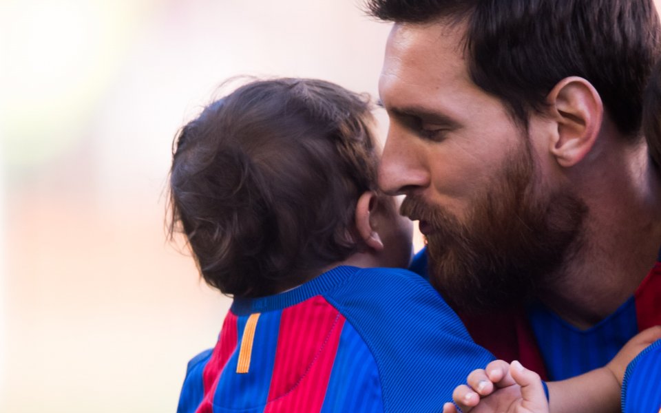 Средният син на Лионел Меси - Матео вече си спечели