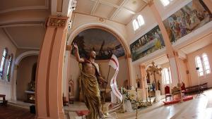 посещение папа Франциск