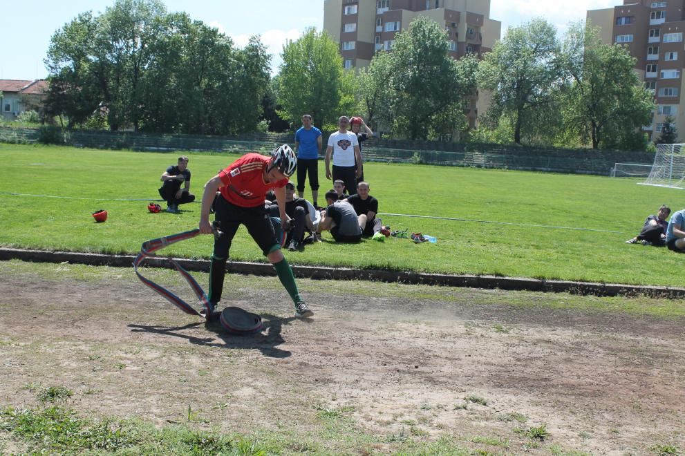 Областно състезание по пожароприложен спорт в Кюстендил