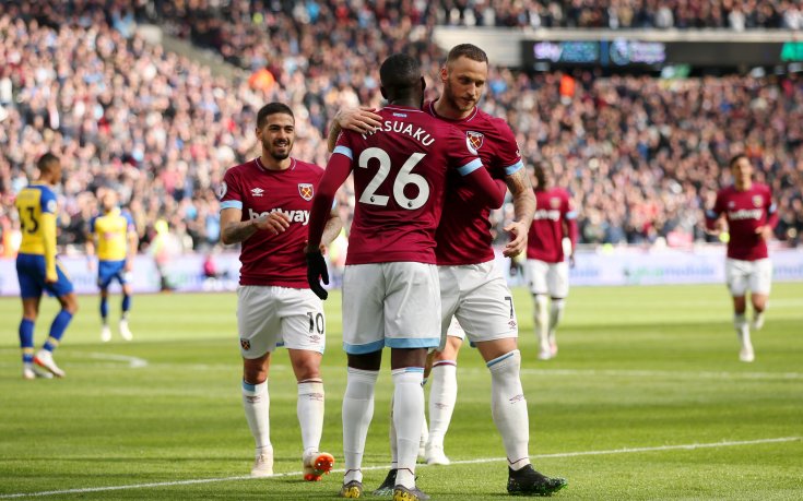 Уест Хем заби три пирона на 