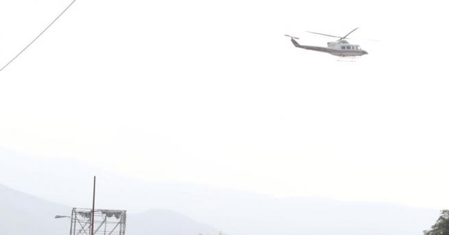 Венецуелски военен хеликоптер се е разбил вчера сутринта близо до