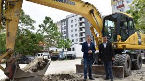 нов паркинг строят в Пловдив