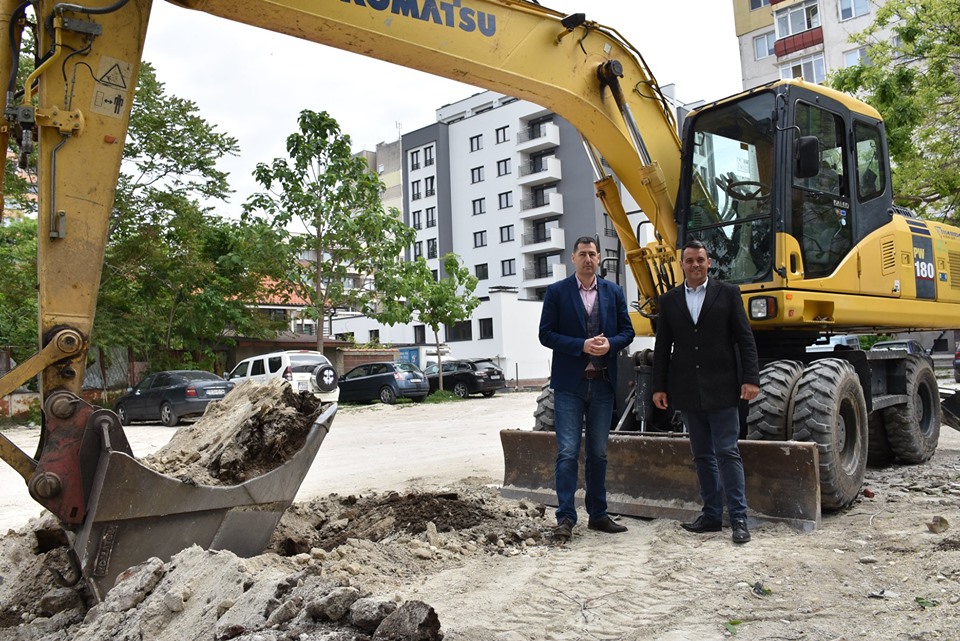 нов паркинг строят в Пловдив