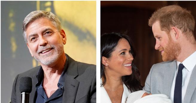 Любопитно Джордж Клуни не иска да е кръстник на кралското