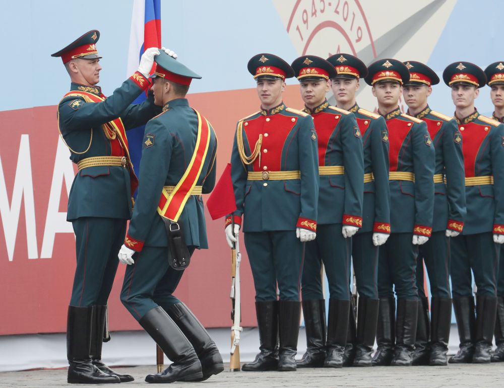 Парадът на победата.