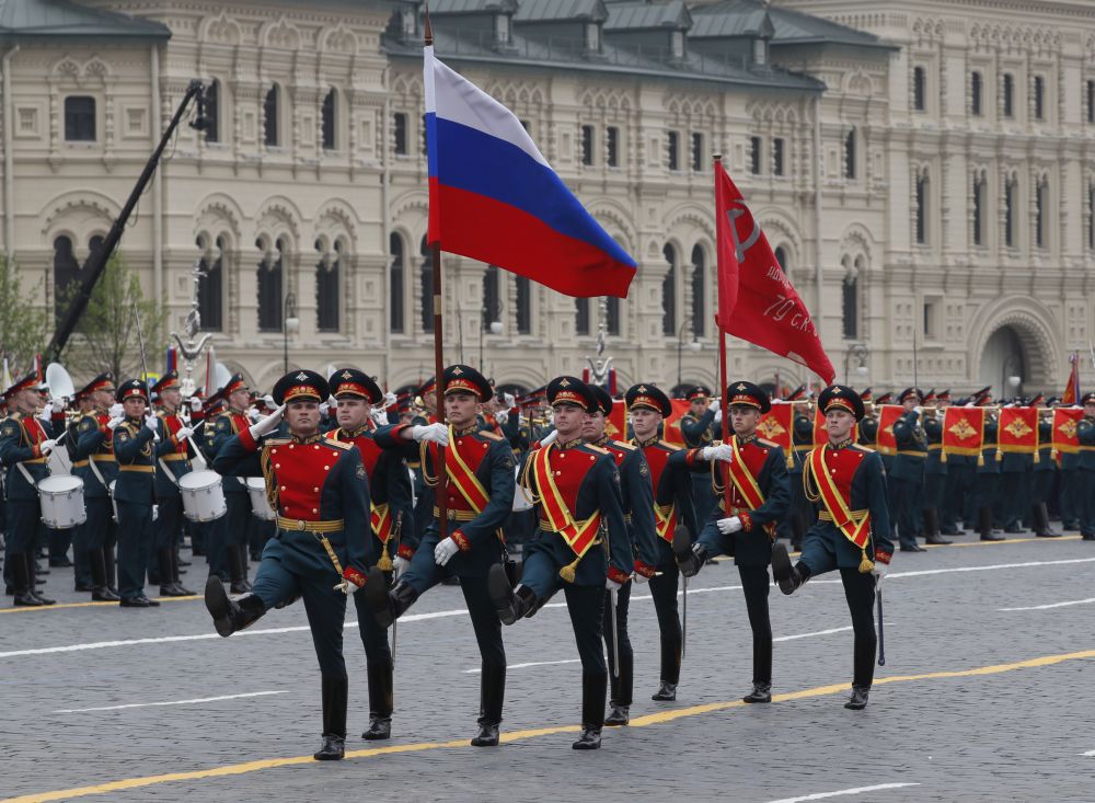 Парадът на победата.