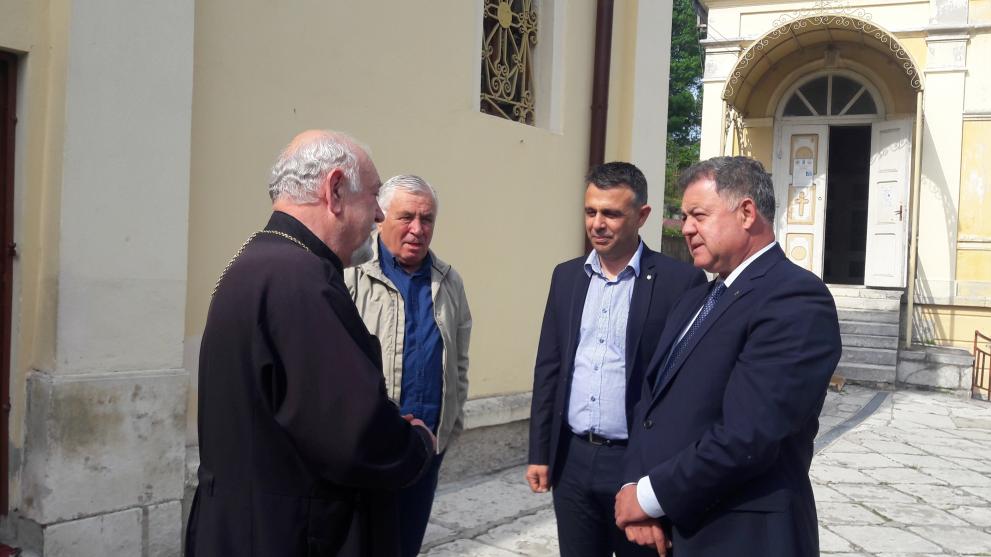 Независимият кандидат за член на Европейския парламент Николай Ненчев посети Шумен