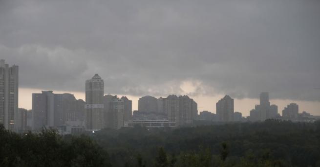 Силната буря, която се разрази над Москва в четвъртък, е