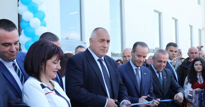 Премиерът Бойко Борисов присъства на откриването на четвъртия завод за