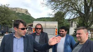 Емил Радев в село Разделна