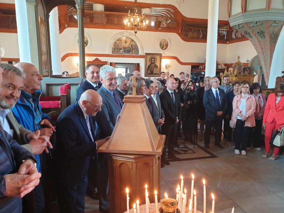 Областният управител присъства на освещаването на църквата "Св. Георги" в Одрин