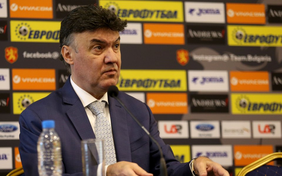 Днес президентът на Българския футболен съюз Борислав Михайлов подаде оставка,
