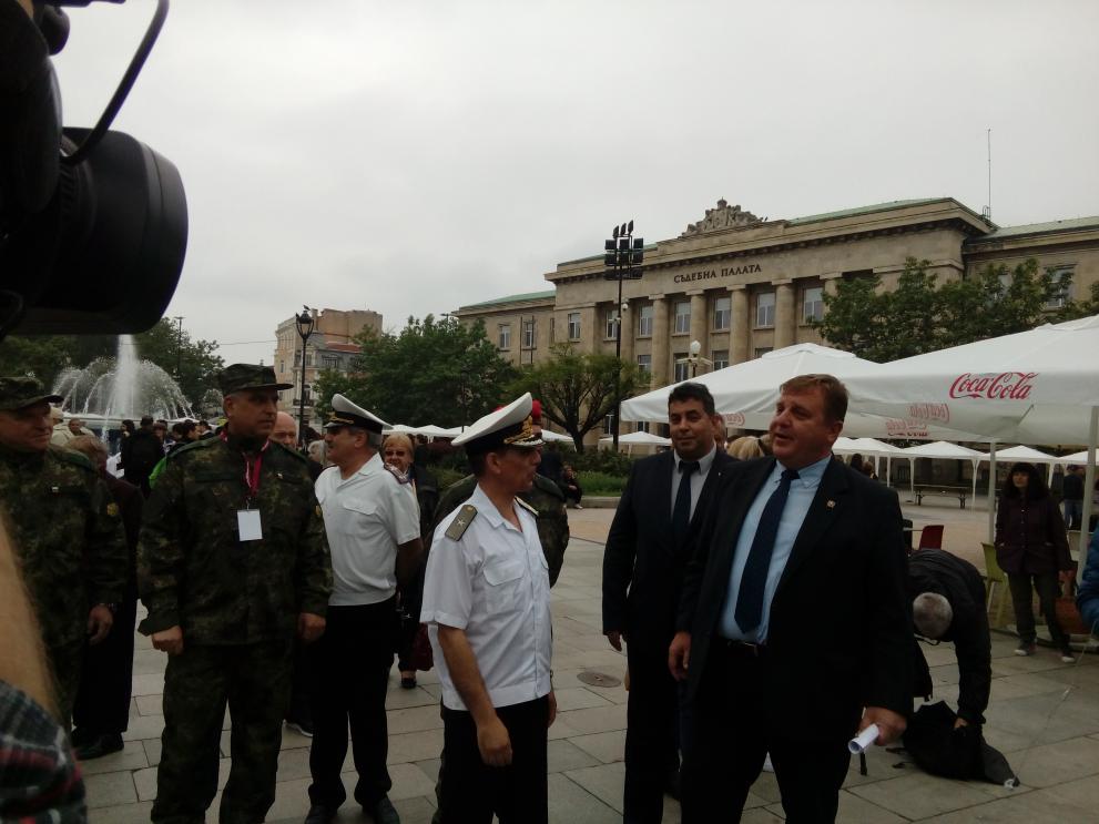 Министър Каракачанов в Русе