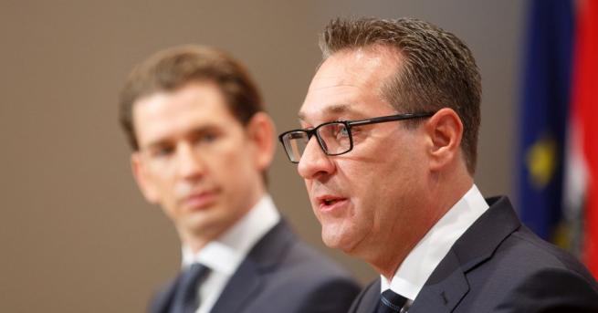 Австрийският вицеканцлер Хайнц-Кристиан Щрахе обяви оставката си след скандалното видео