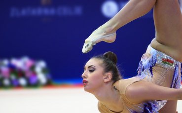 Българската състезателка по художествена гимнастика Катрин Тасева спечели сребро на