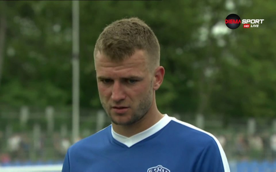 Голмайстрът на Арда в двубоя срещу ЦСКА 1948 Венцислав Христов