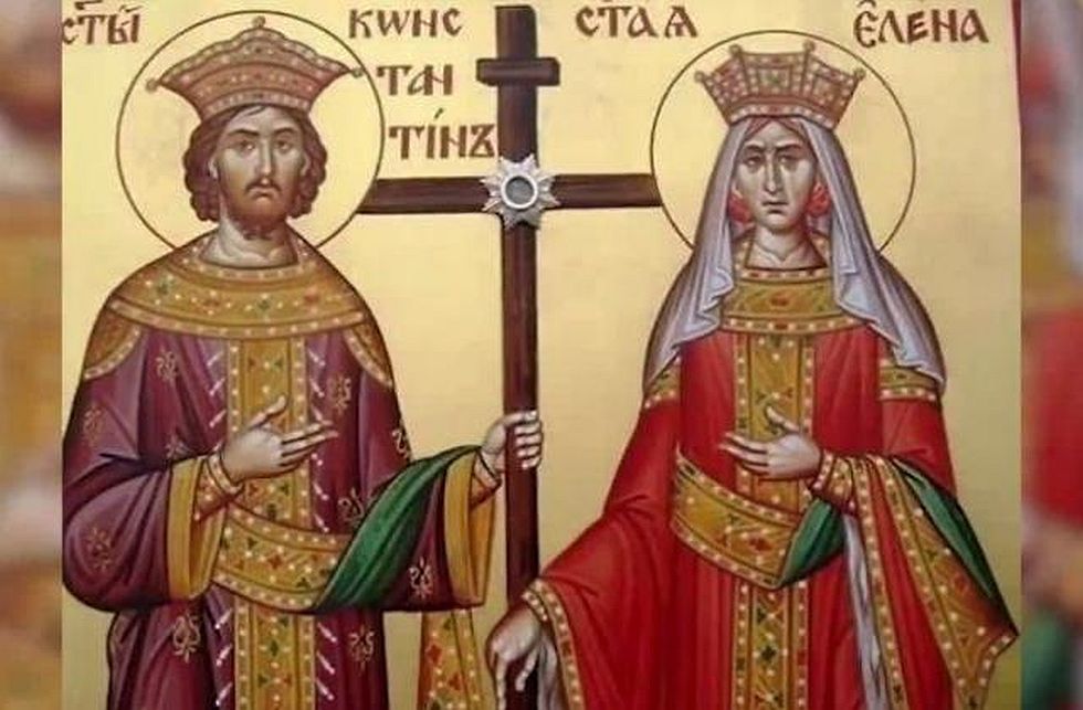 Православната църква почита Светите равноапостоли Константин и Елена. Църковният празник
