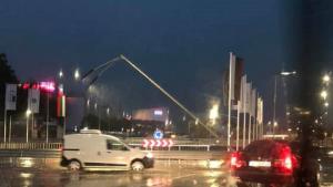Силният дъжд и градушката нанесоха щети във Варна