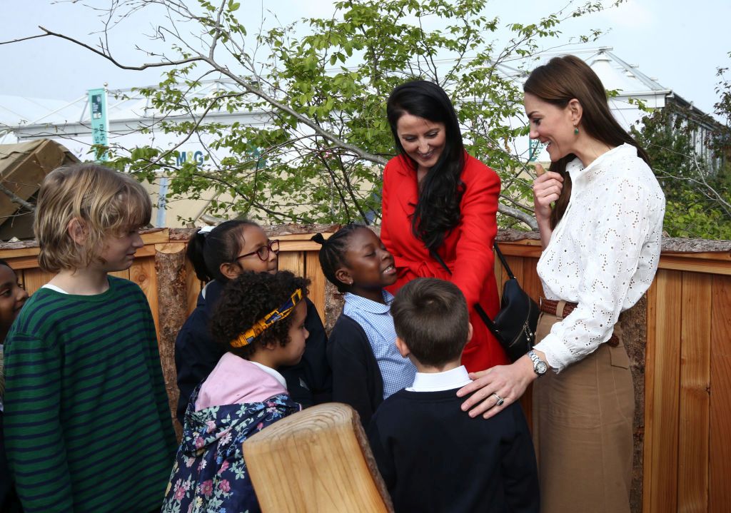 Херцогинята на Кембридж Кейт Мидълтън показа градината, която проектира за изложението на цветя в Челси