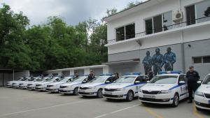 Автопаркът на пловдивската полиция се увеличи с 14 патрулки
